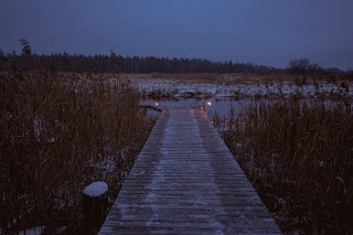 Pustelnia Supraśl - domki nad rzeką