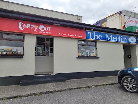 The Merlin Bar/ Carryout Off Licence.