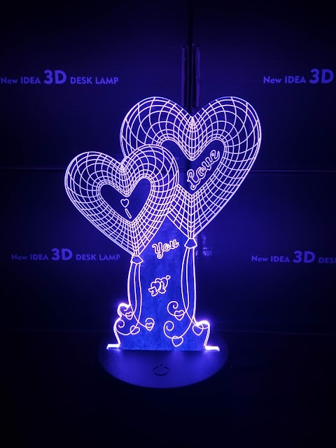 Creative Lamps (Светильник 3D, 3D Ночник, 3D Лампа)