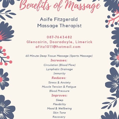 Aoife Fitzgerald Massage Therapist