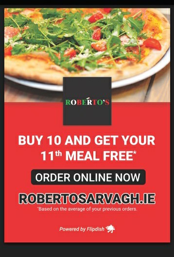 Robertos Take Away Arvagh