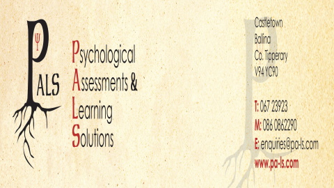 Psychological Assesments and Learning Solutions Pa-ls