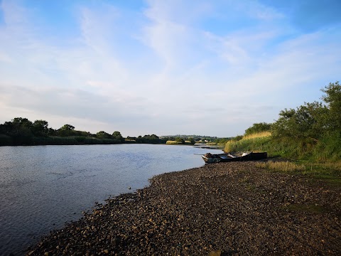 Walking Path Near River Laune