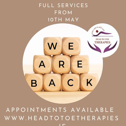 Head To Toe Therapies, Clonakilty, West Cork