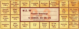 Pizza Kraków - Pizzeria Rewolucja