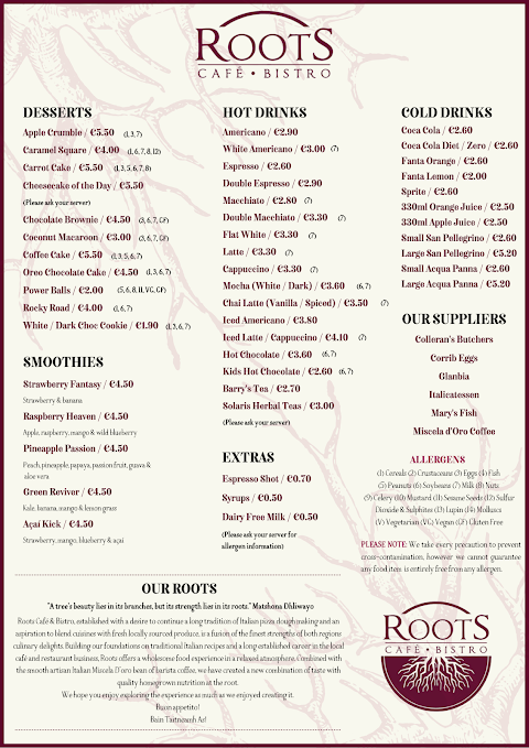 Roots Café & Bistro, Briarhill