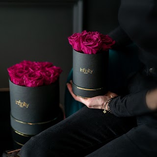 Infinity Rose - Flower Box z Wiecznymi Różami Warszawa