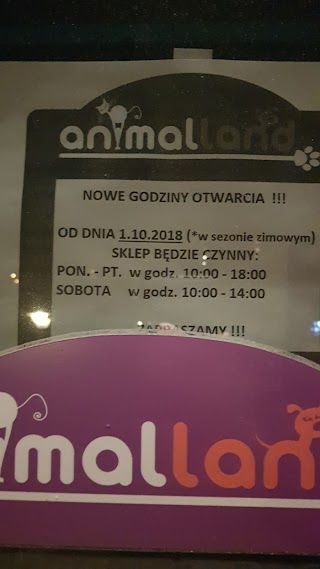 Sklep Zoologiczny "Animalland"