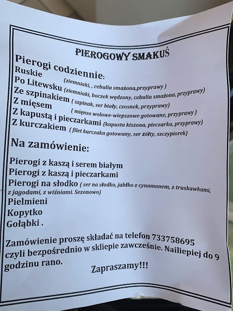 Pierogowy Smakuś