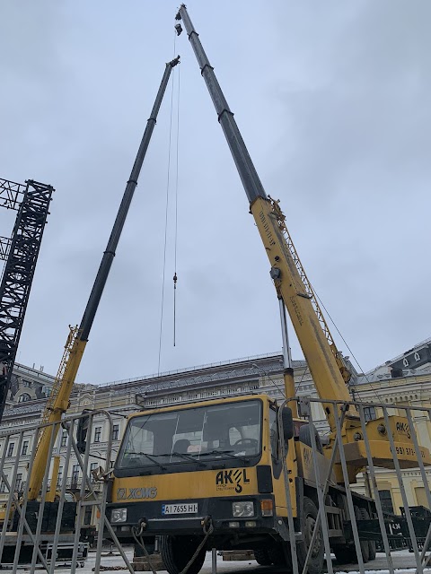 Оренда автокрана Київ. Оренда спецтехніки.