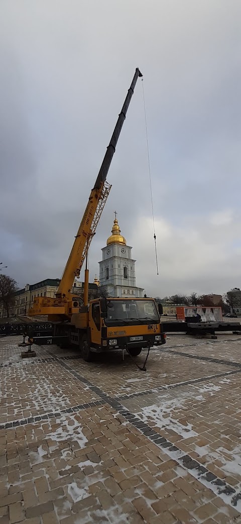 Оренда автокрана Київ. Оренда спецтехніки.