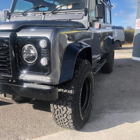 Stryker Land Rovers