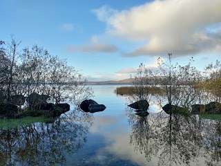 Sandy beach on Lough Cullin