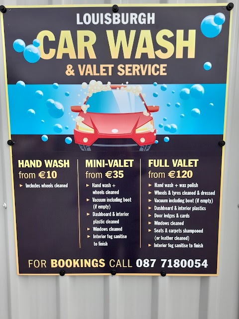 Louisburgh carwash & valet service