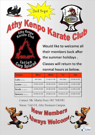 Athy Kenpo Karate Club