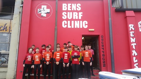 Ben's Surf Clinic Surf School surf shop Lahinch