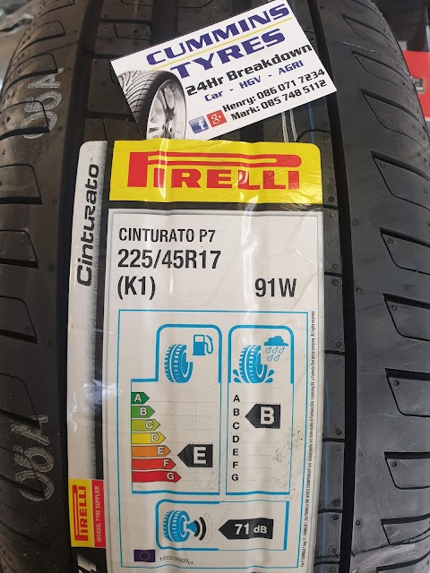 Cummins Tyres - Tyre Fitting - Tracking - Servicing