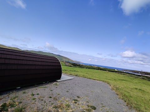 beach view glamping pods