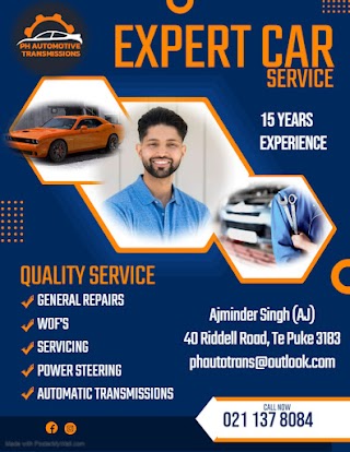 PH AUTOMOTIVE TRANSMISSIONS LTD