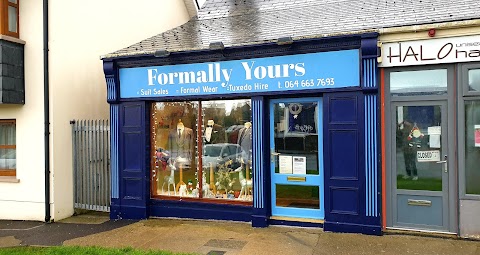 Formally Yours Suit Sales & Formal Wear