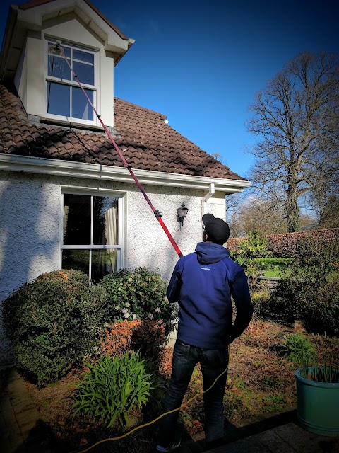 Josh Washes Windows