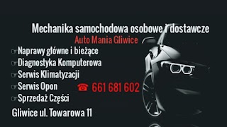 ProfiAuto Serwis AutoMania Gliwice mechanika klimatyzacja opony