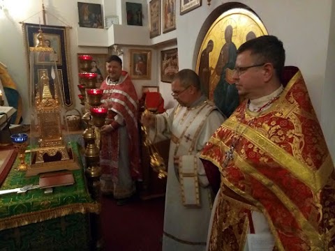 Храм в честь Преподобного Агапита Печерского при 6-й городской клинической больнице г.Днепр Днепропетровской епархии УПЦ