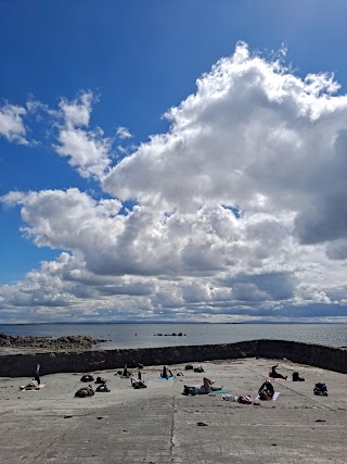 Yoga with Misha on the beach