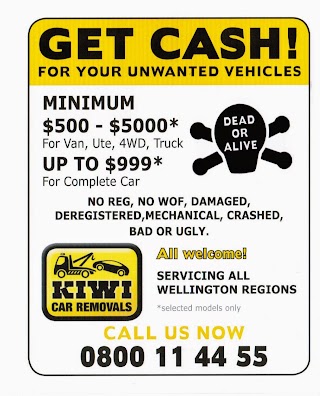 Kiwi Car Removals T/A Kiwi Auto Wreckers