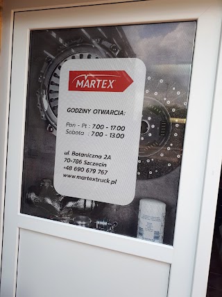 Martex Sp. z o.o.. Części do samochodów ciężarowych