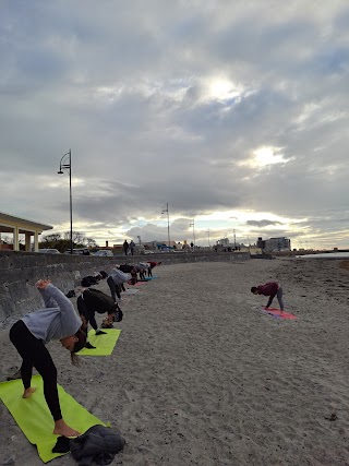 Yoga with Misha on the beach