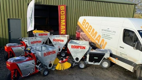 Moreway Ltd - Irish distributor for BOBMAN Cubicle Bedding Machines.