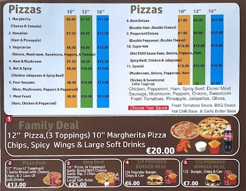 Mungret Star Pizza