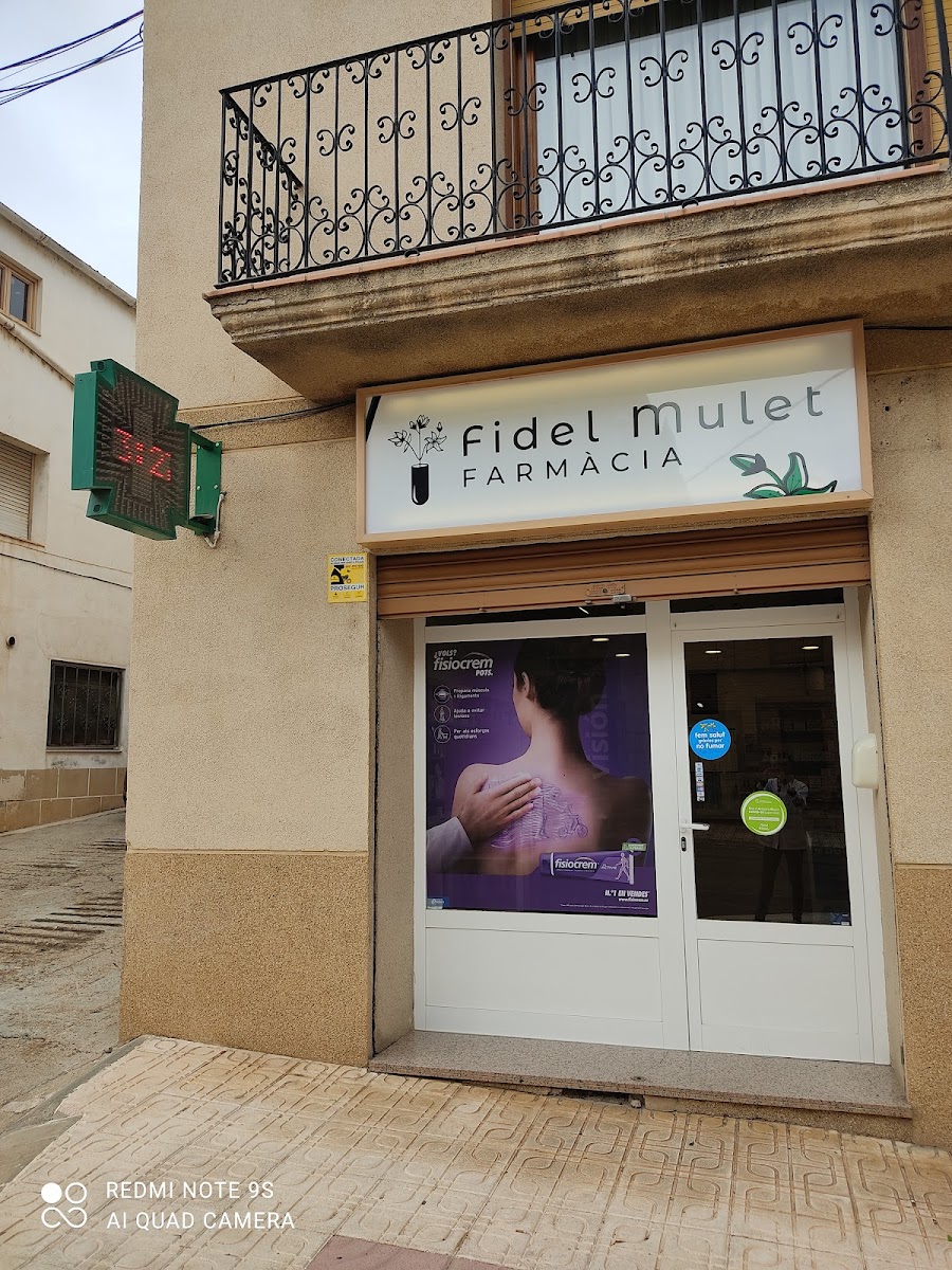 Foto farmacia Farmàcia ORIOL FIDEL MULET