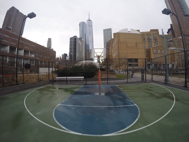 Basketball Court at Harrison St