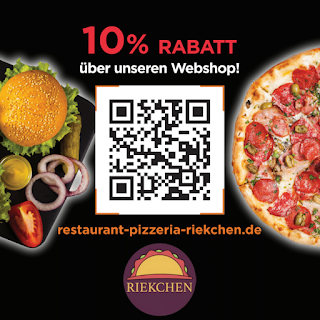 Restaurant & Pizzeria Riekchen Dessau - 10% NUR über unseren Webshop