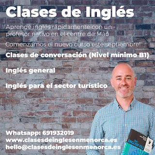 Clases de inglés en Menorca