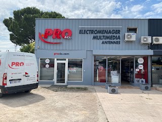 PRO&CIE flo elec Ménager LITERIE Vente Et Dépannage Électroménager Tv Antenne