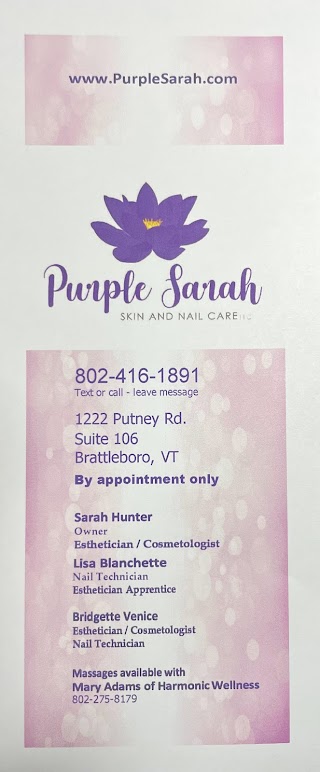 Purple Sarah Skin and Nail Care LLC
