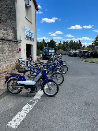 Les BRÈLES BALADES en Bourgogne, Location de mobylette vintage sur la Côte Chalonnaise