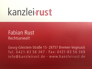 Rechtsanwalt Fabian Rust Sozialrecht Hartz 4 Bürgergeld Bremen Nord kanzlei rust Anwalt