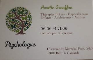 Aurelie _ _ Geouffre Psychologue - Psychothérapeute - enfants - adultes - Hypnose -thérapies brèves