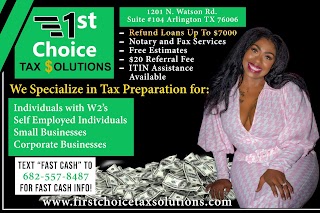 First Choice Tax Solutions