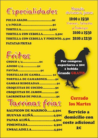 Asador de pollos Las Colonias