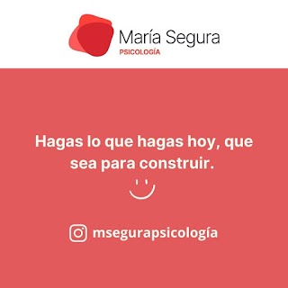 María Segura Psicología