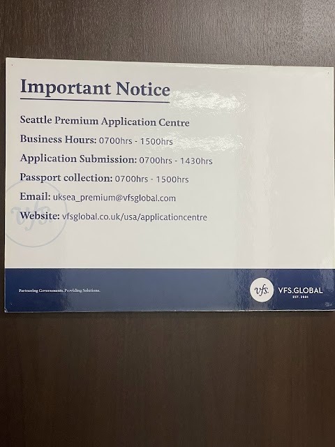 VFS Global - Seattle Premium Application Centre