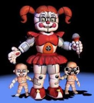 Circus baby’s pizza world