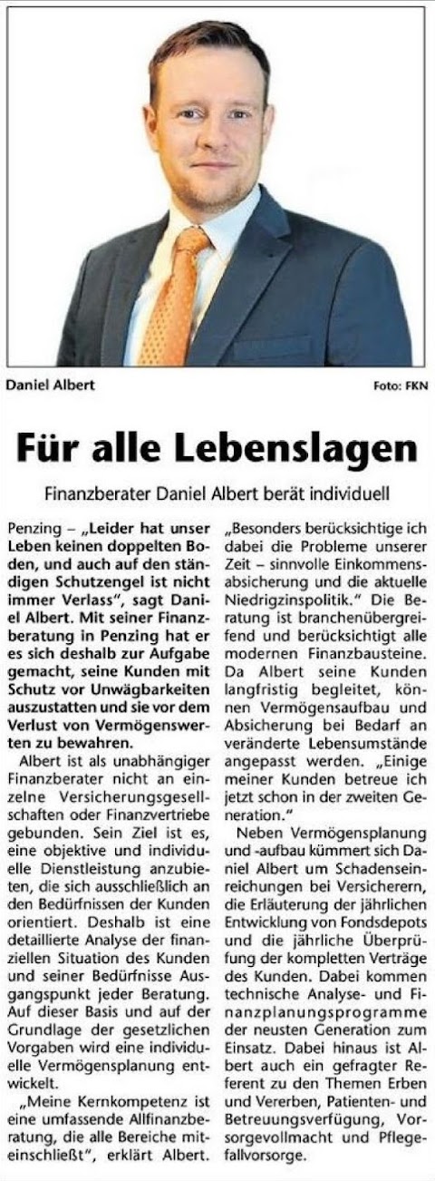 Finanzberatung Albert