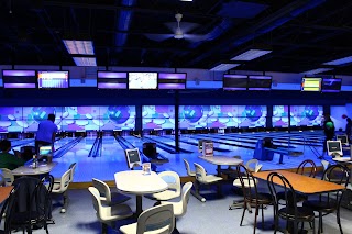 Strikes & Spares Entertainment Center