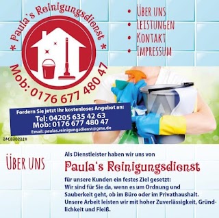 Paulas Reinigungsdienst-Gebäudereinigung